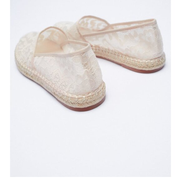 Zara lace espadrilles - Picture 4 of 6